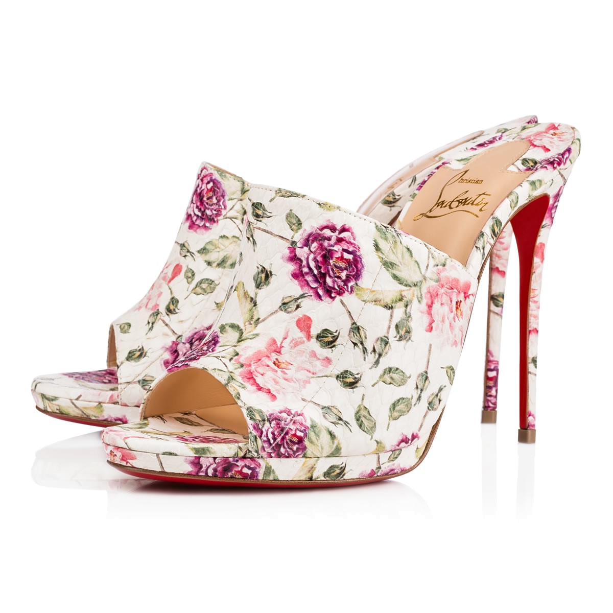 Sandali a fiori Christian Louboutin