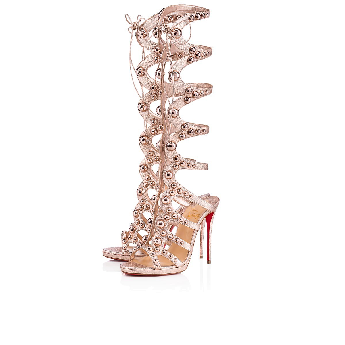 Sandali alti alla schiava Christian Louboutin