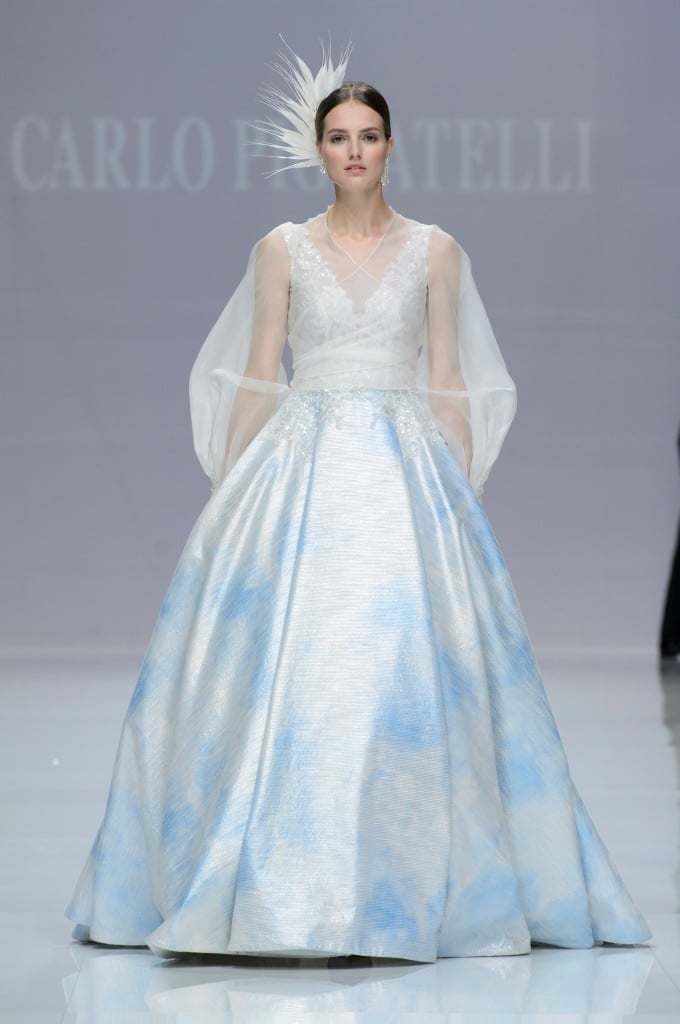 Abito da sposa da principessa colorato Carlo Pignatelli