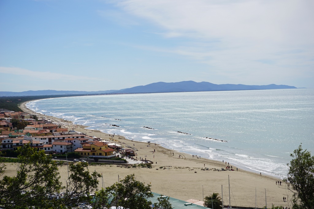 La spiaggia di Castiglione della Pescaia