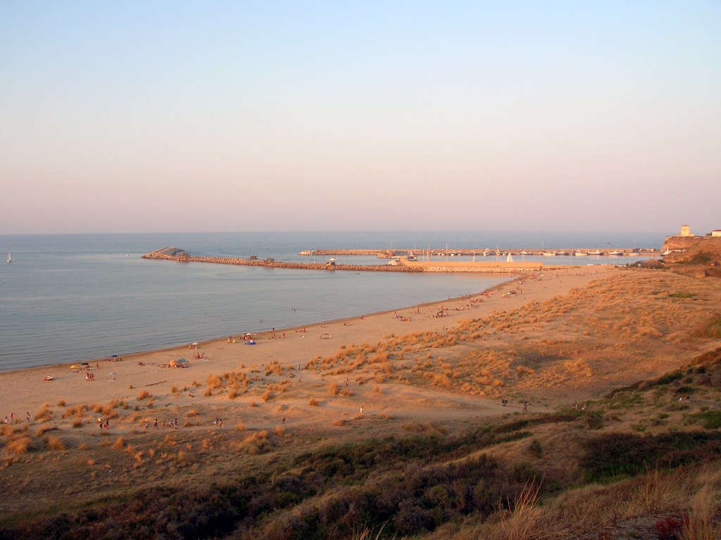 La spiaggia di Punta Penna a Vasto