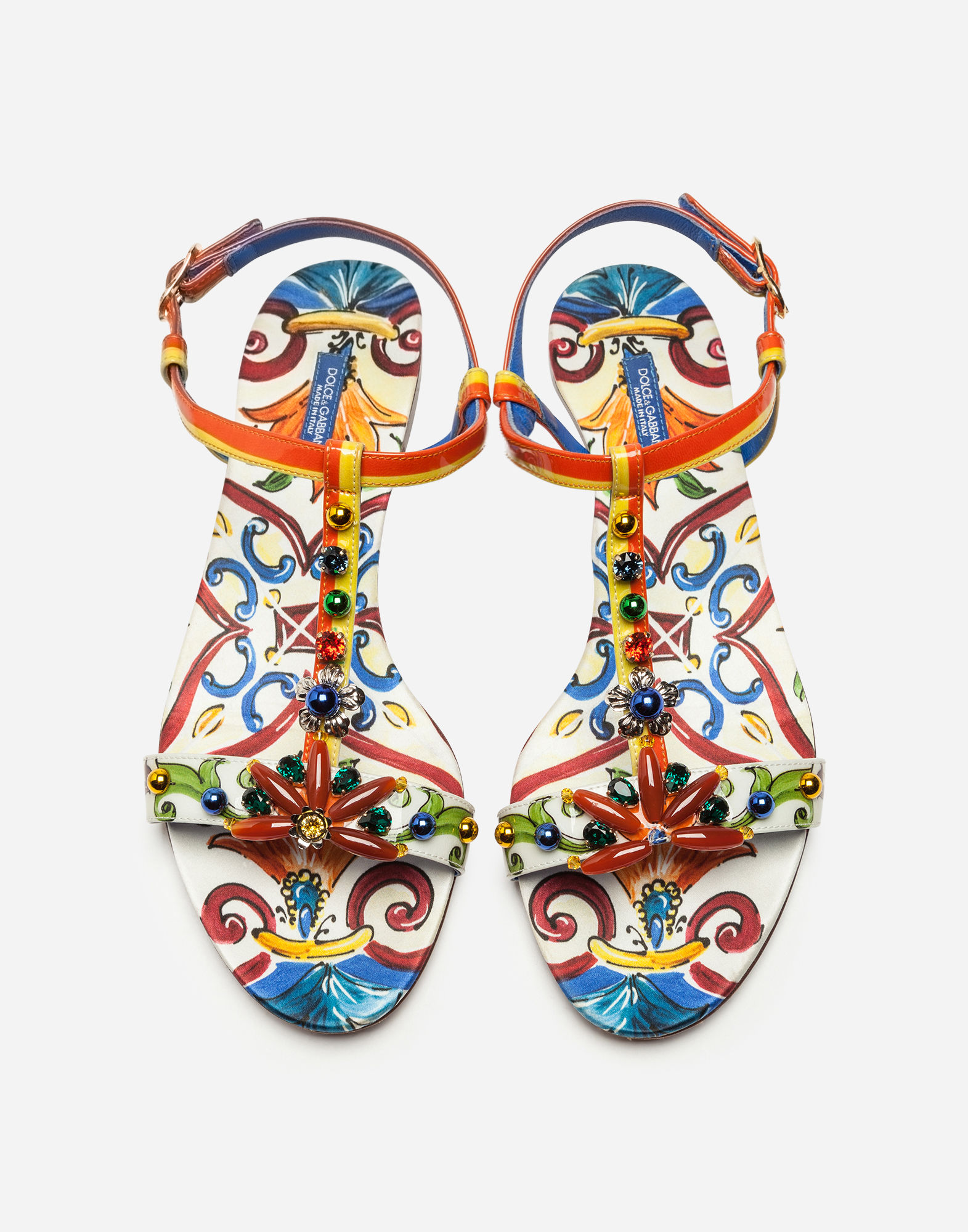 Sandali infradito decorati Dolce & Gabbana