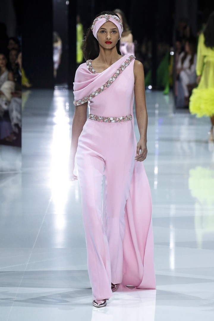 Vestito da cerimonia con pantaloni Ralph and Russo Couture