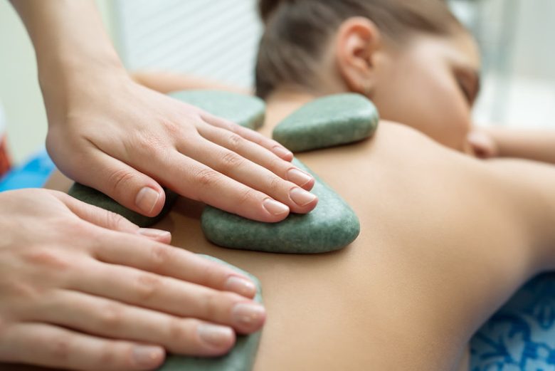 stone massage