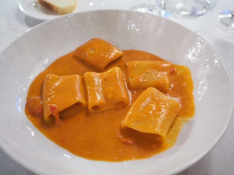 paccheri alla vittorio