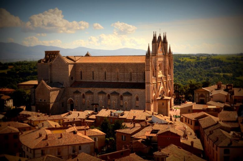 Orvieto. veduta