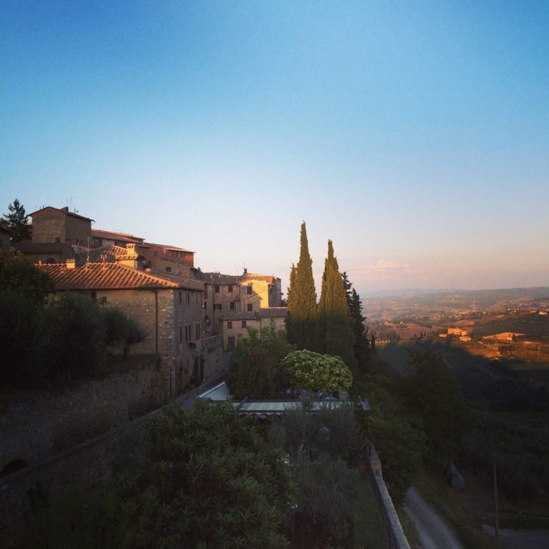 Scorcio San Gimignano