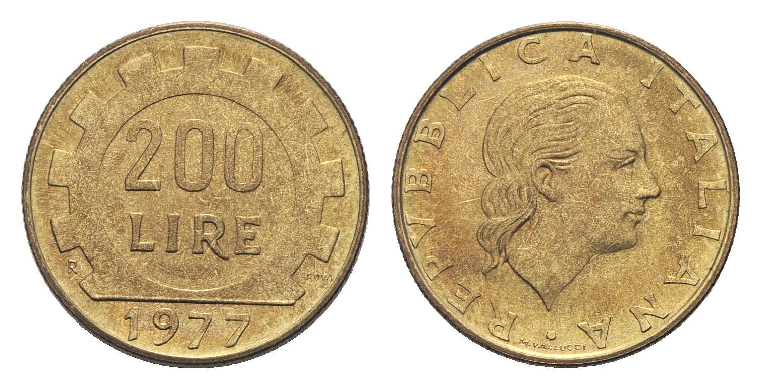 200 lire 1977
