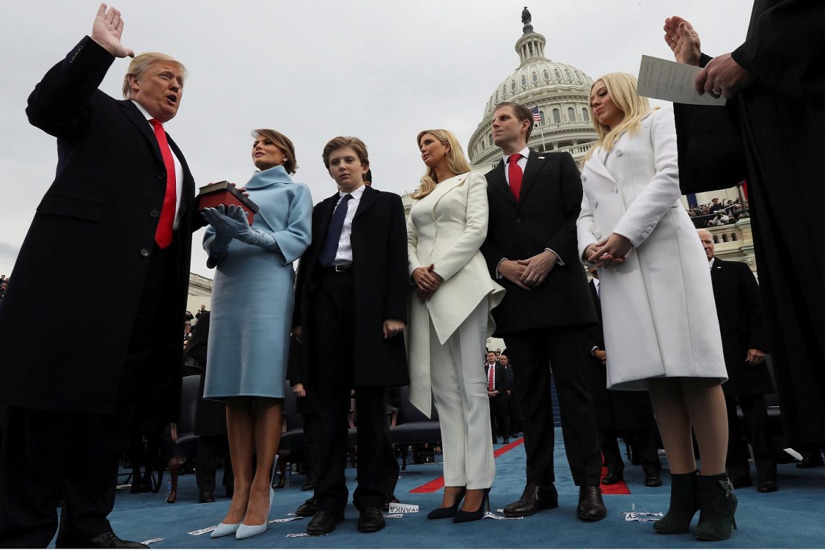 Trump, il giorno dell'insediamento del 45mo presidente degli Stati Uniti