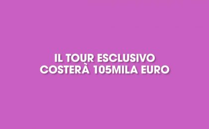 Visita al Titanic: 105mila euro per il tour