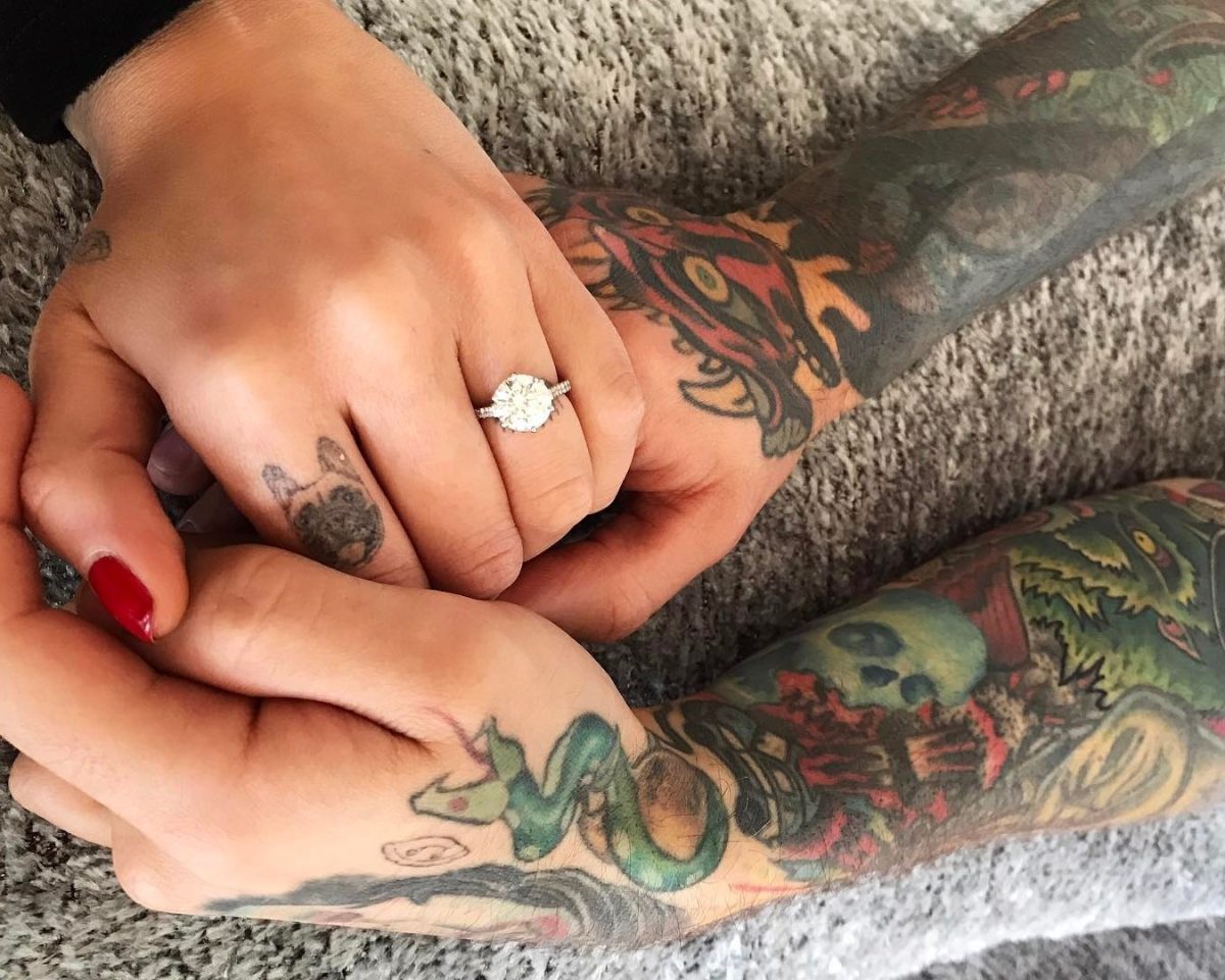 L’anello di fidanzamento di Chiara Ferragni