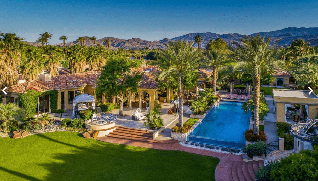 La splendida villa in cui ha soggiornato Lady Gaga a Coachella