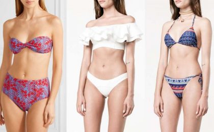 Bikini estate 2017: i costumi da bagno più chic [FOTO]