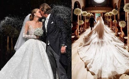 Victoria Swarovski: matrimonio di lusso con un abito da sposa da 1 milione di dollari