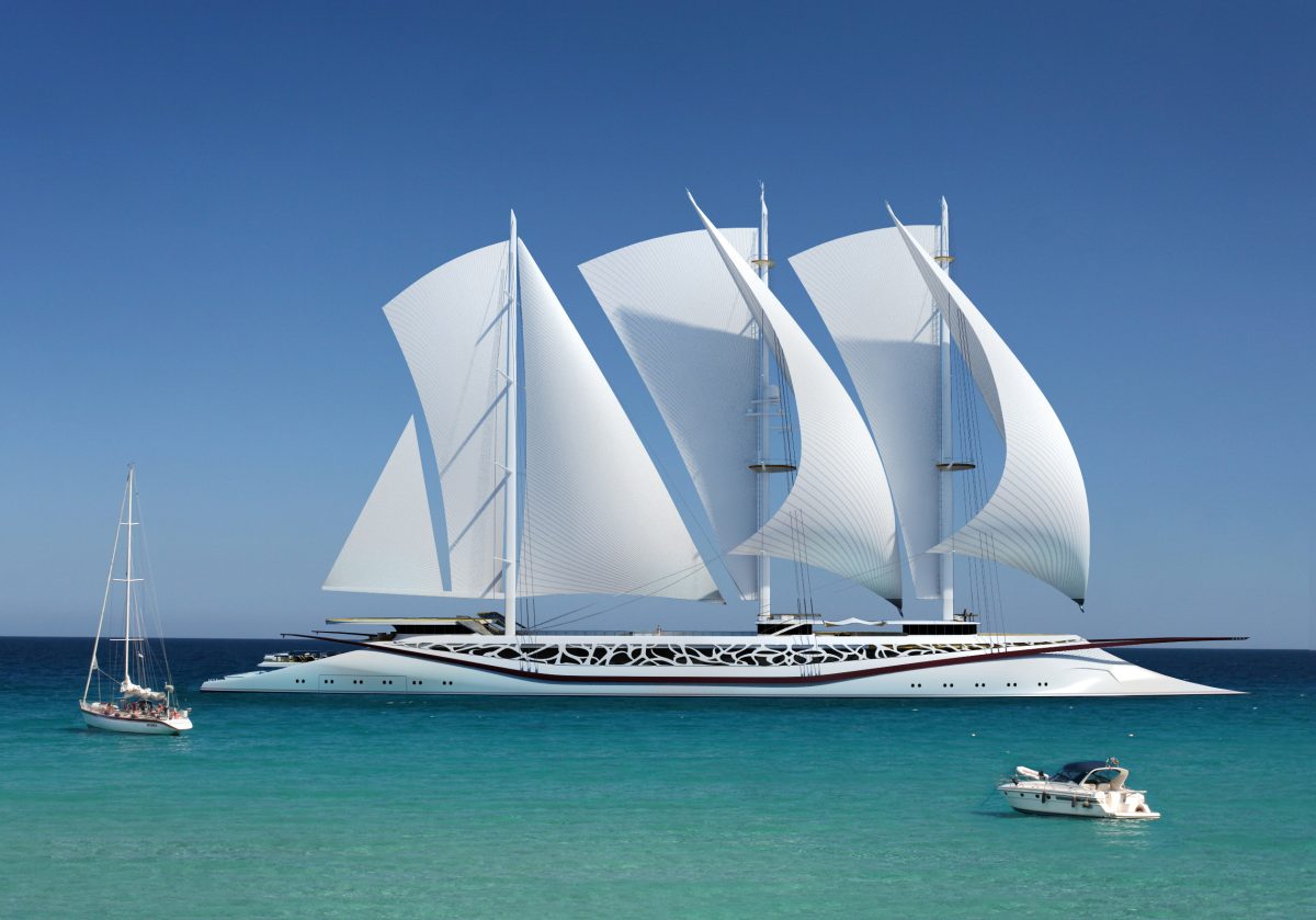 Le barche a vela più grandi del mondo