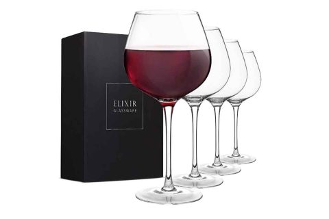 bicchiere da vino rosso set 