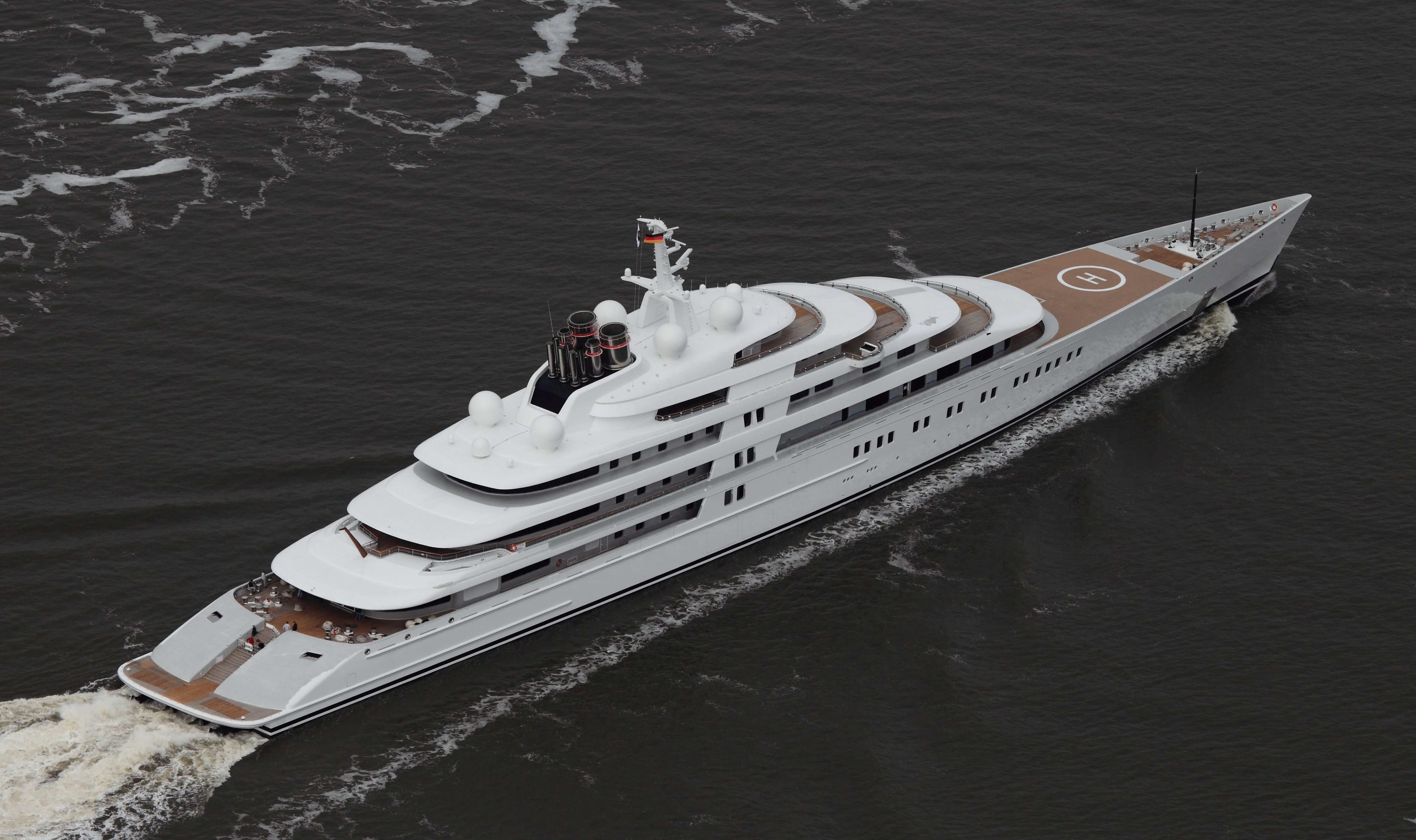 Gli yacht più grandi del mondo, la classifica del 2017