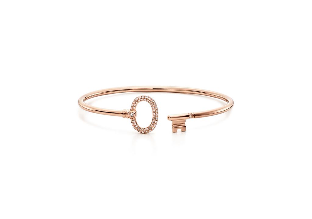 Bracciale in oro rosa con diamanti Tiffany bracciali 2018