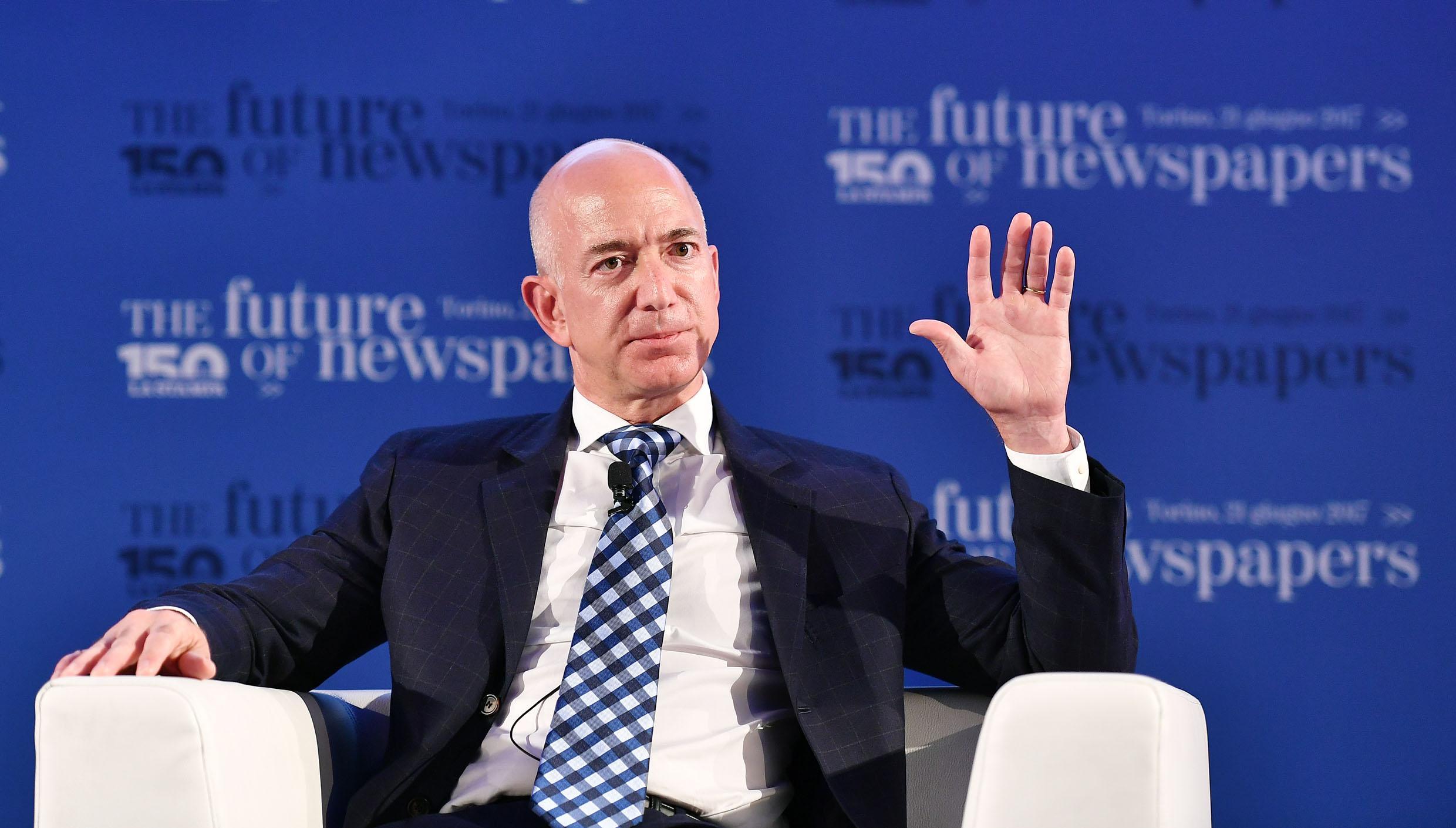 Jeff Bezos è l'uomo più ricco del mondo per il 2018