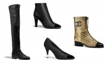 chanel basse a punta nere