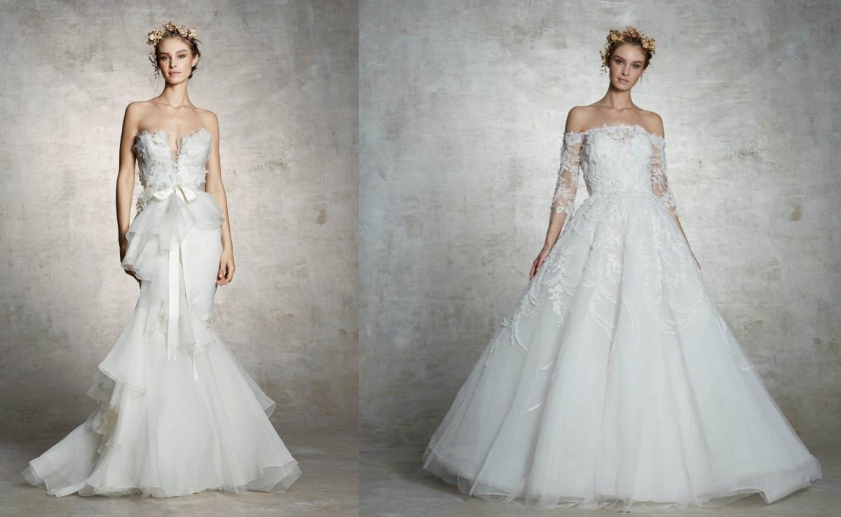 Abiti da sposa Marchesa 2019: pizzi pregiati e forme principesche per la nuova collezione [FOTO]