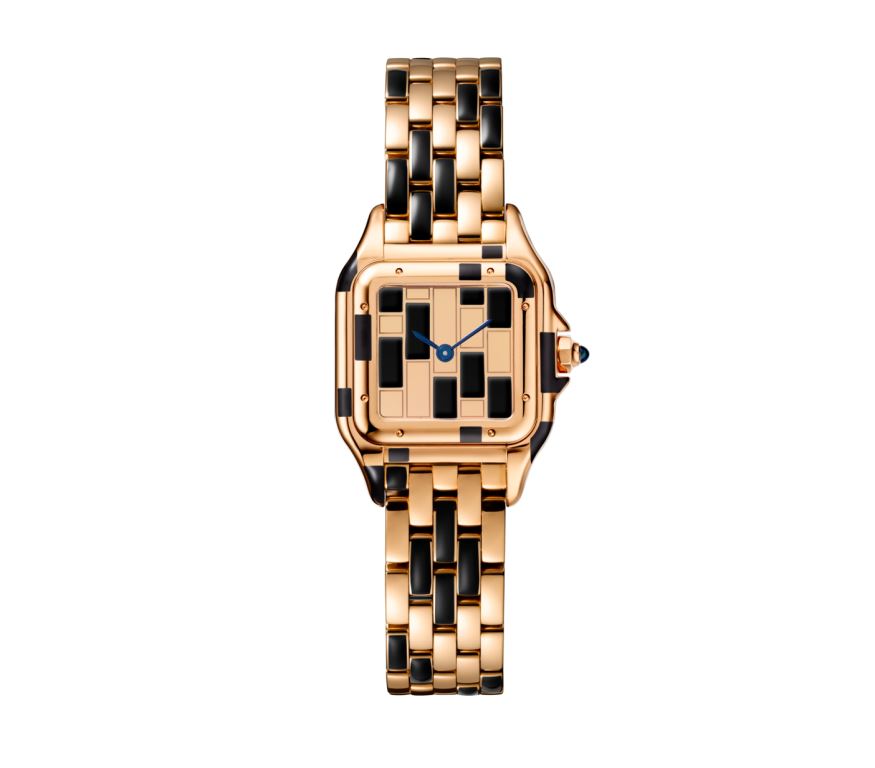 Orologio Panthere di Cartier in oro bianco e rosa orologi donna autunno inverno 2018 2019