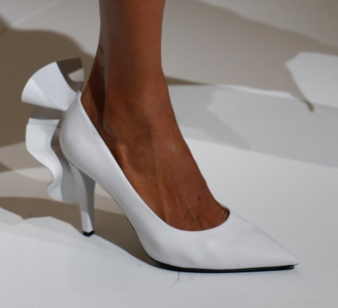 Scarpe a punta Max Mara milano fashion week 2018