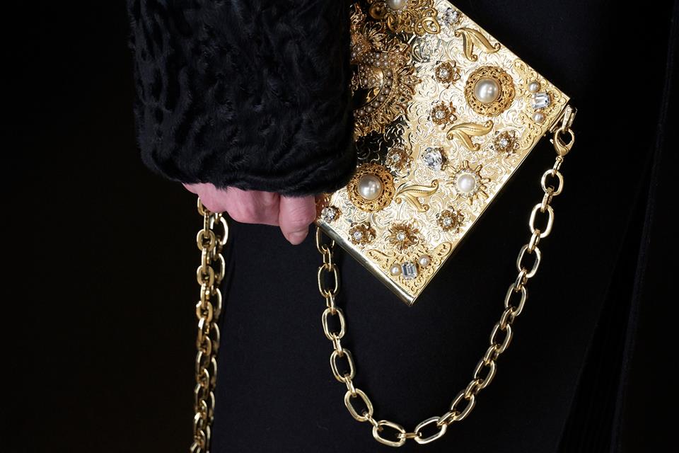 Borsa gioiello Dolce & Gabbana inverno 2019