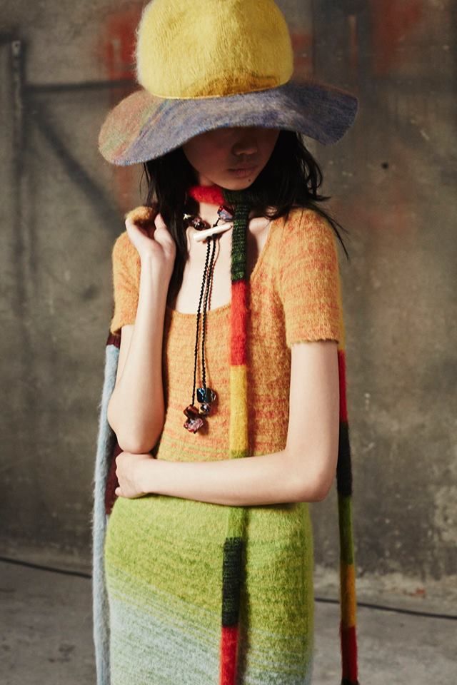Cappello di lana a larga tesa Missoni