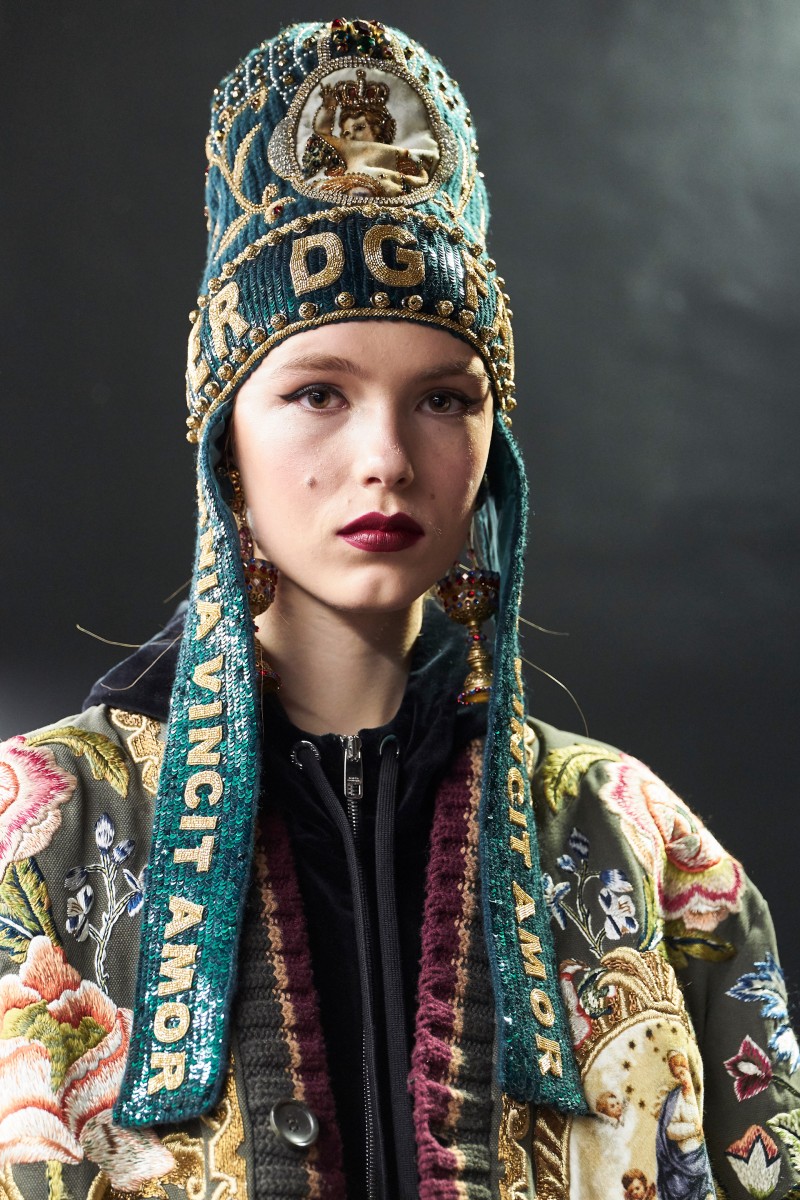 Cappello di lana stile beanie Dolce & Gabbana