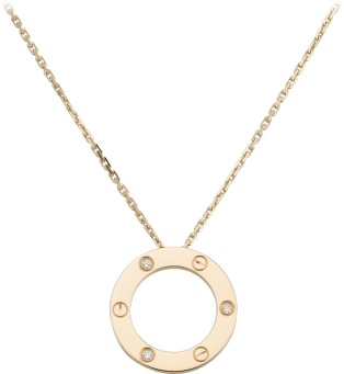 Collana uomo Cartier in oro giallo