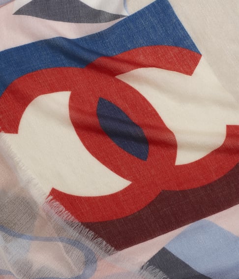 Foulard Chanel in cashmere e seta