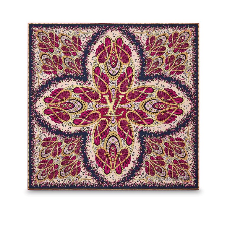 Foulard Graphic Paisley Louis Vuitton inverno 2019