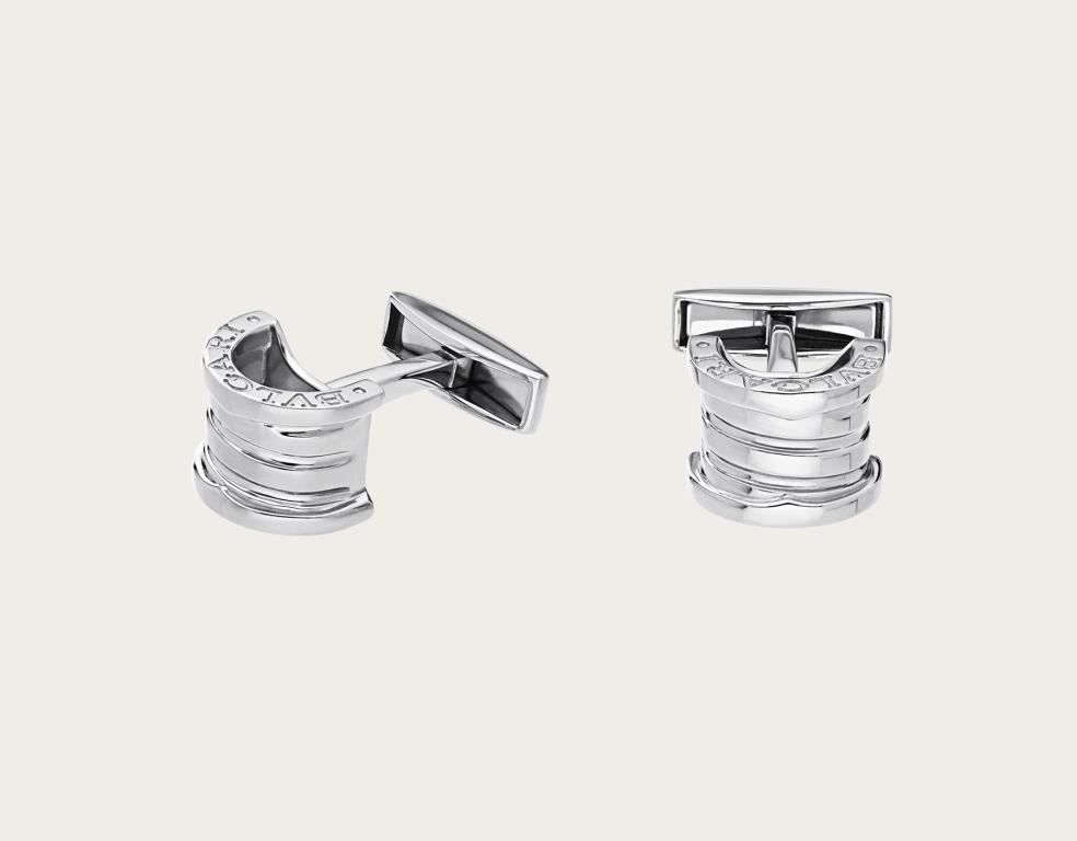 Gioielli uomo in argento Bulgari, gemelli