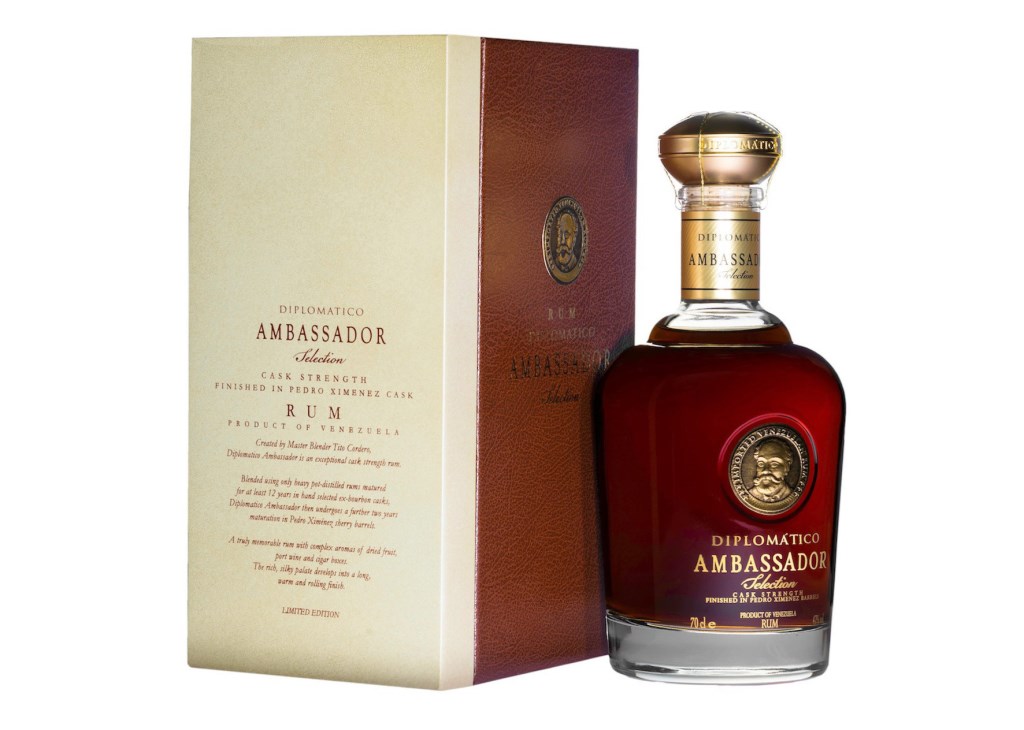 Rum Venezuelano in edizione limitata e appartenente alla selezione “Prestige" di Rum Diplomatico regali natale 2018