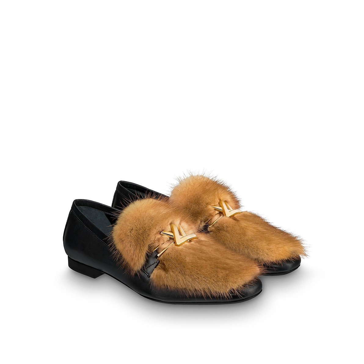 Mocassini con pelliccia Louis Vuitton a 850 euro autunno inverno 2018 2019