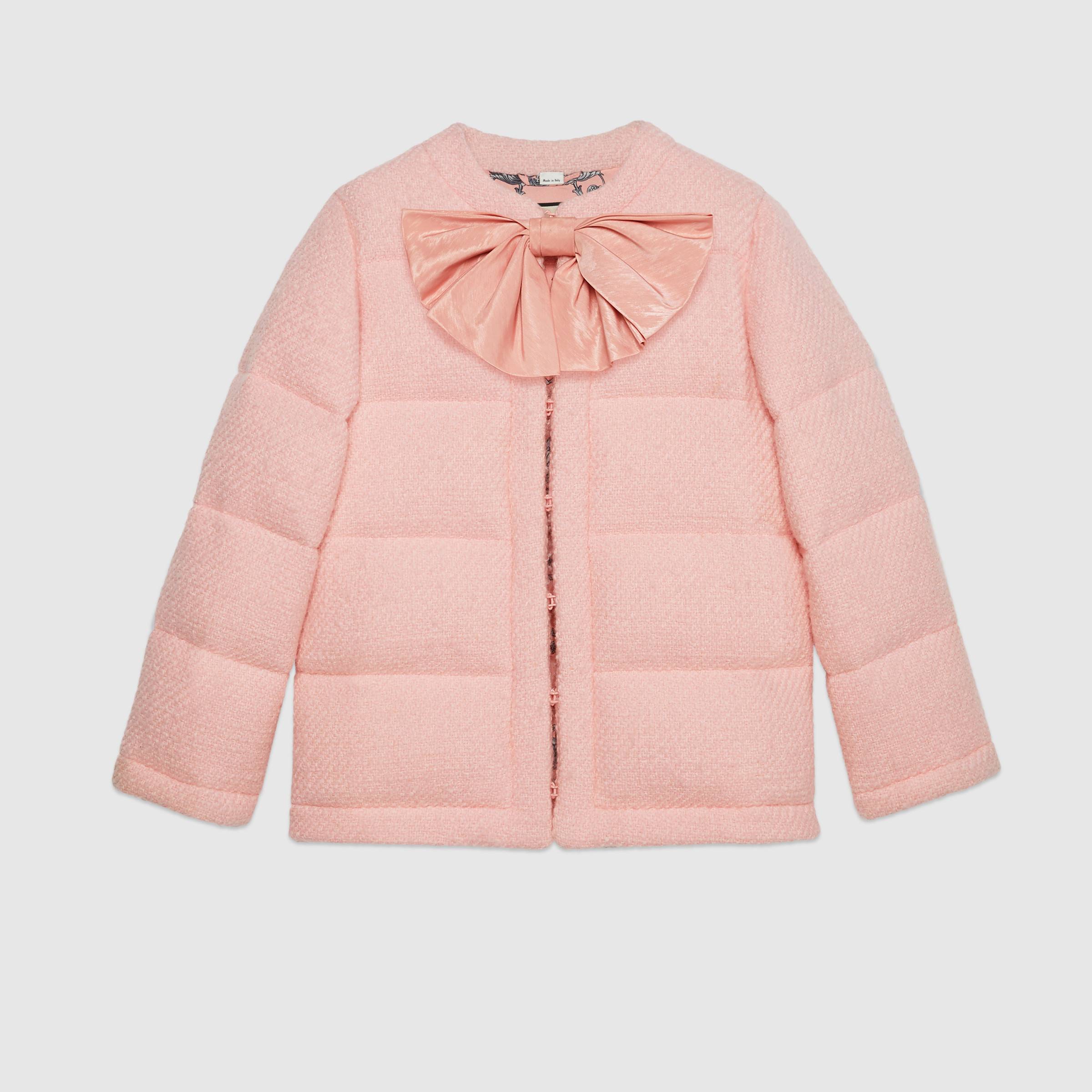 Piumino Gucci in tweed