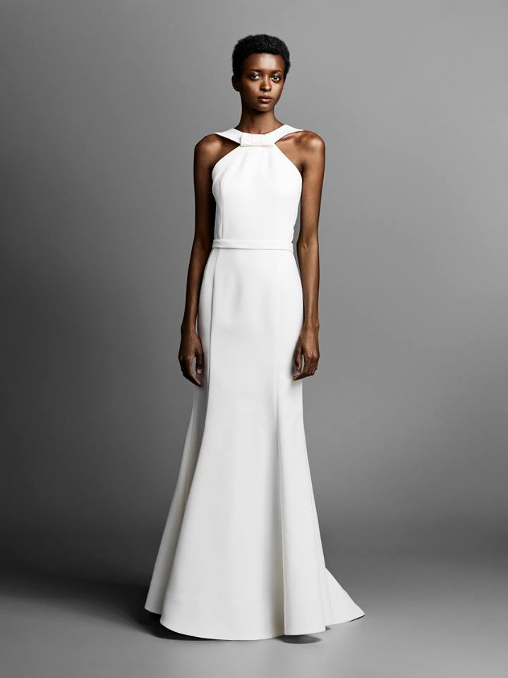 Vestito da sposa a sirena in seta Viktor & Rolf 2019