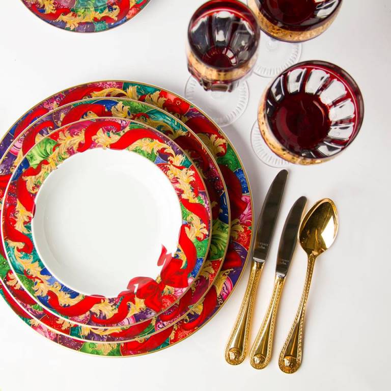 Set di piatti Versace regali di lusso per la casa