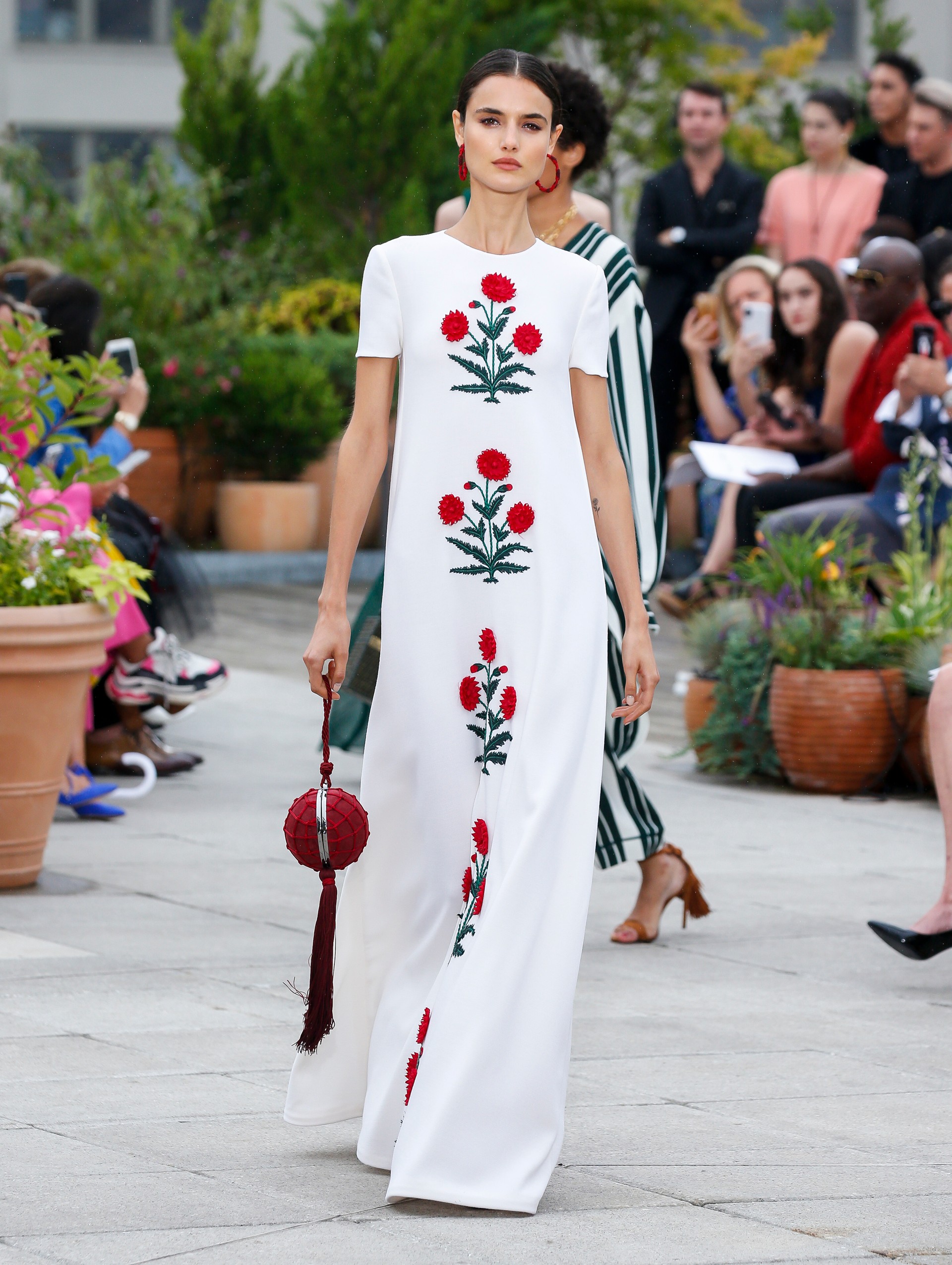 Abito da cerimonia da giorno Oscar De La Renta primavera 2019