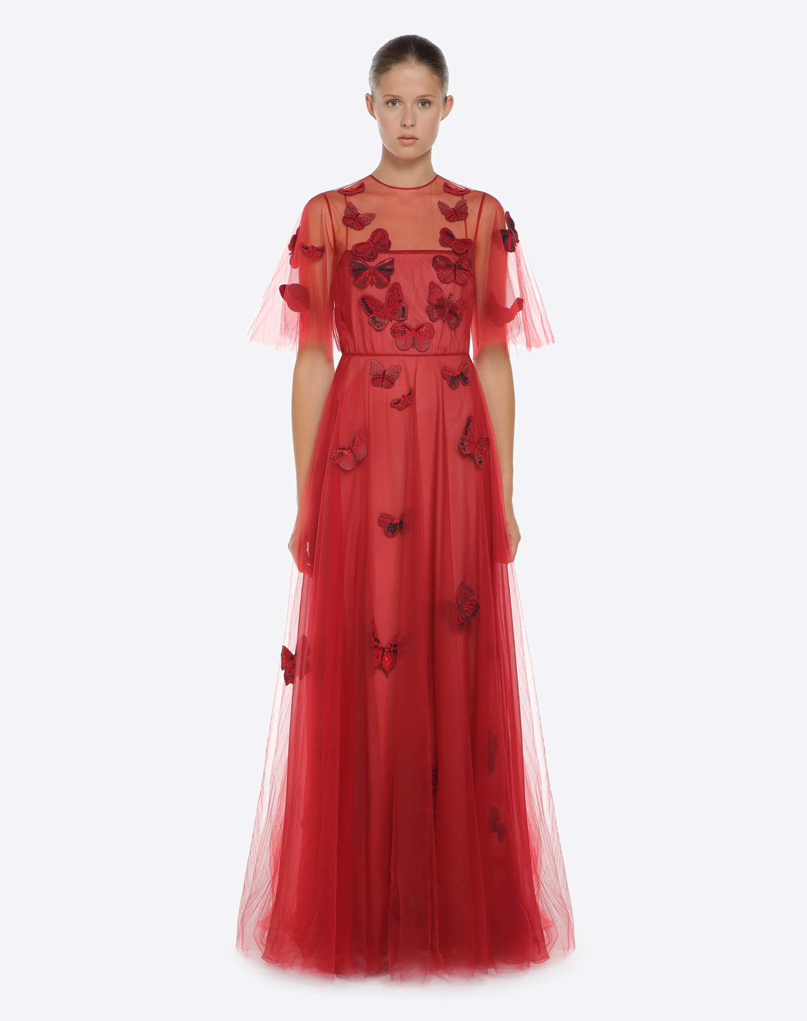 Abito da sera in tulle Valentino