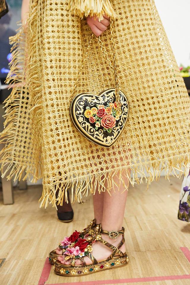 Borsa da sera a cuore Dolce & Gabbana