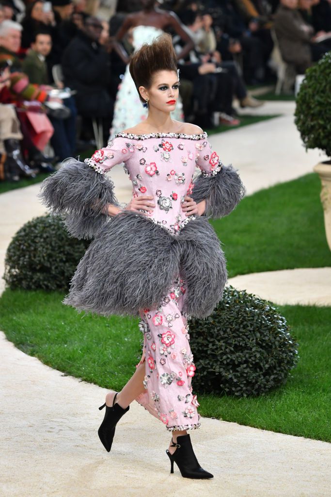 Kaia Gerber in Chanel (Photo by Pascal Le Segretain Getty Images)