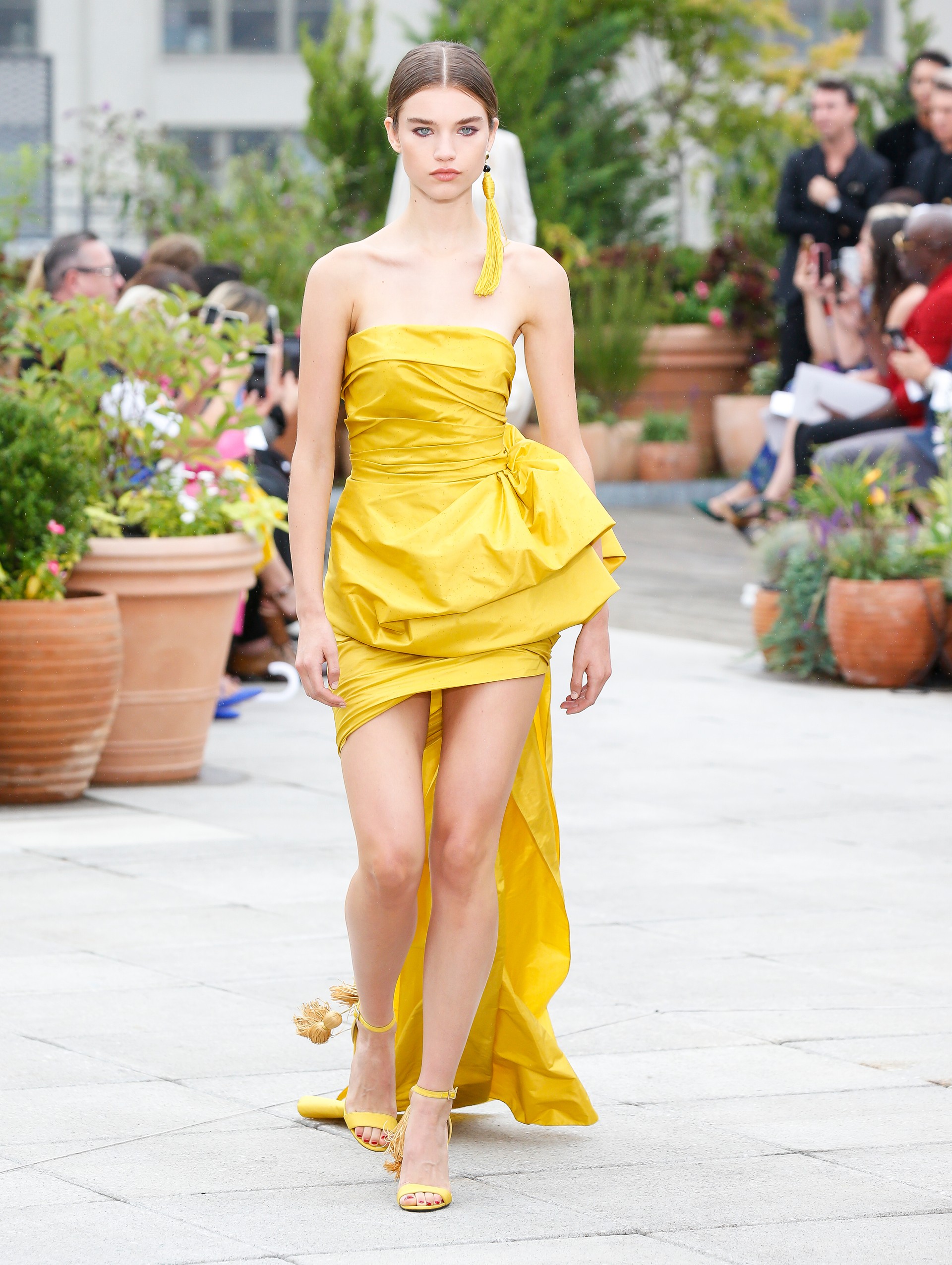 Vestito da cerimonia corto Oscar De La Renta