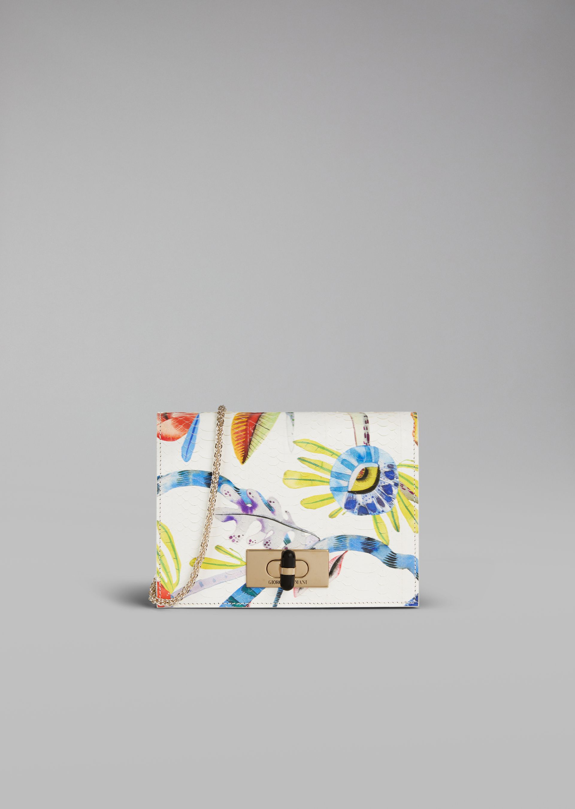 Borsa da cerimonia da giorno a fiori Giorgio Armani