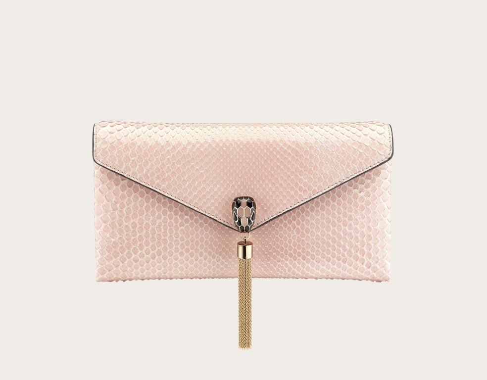 Borsa da cerimonia rosa Bulgari