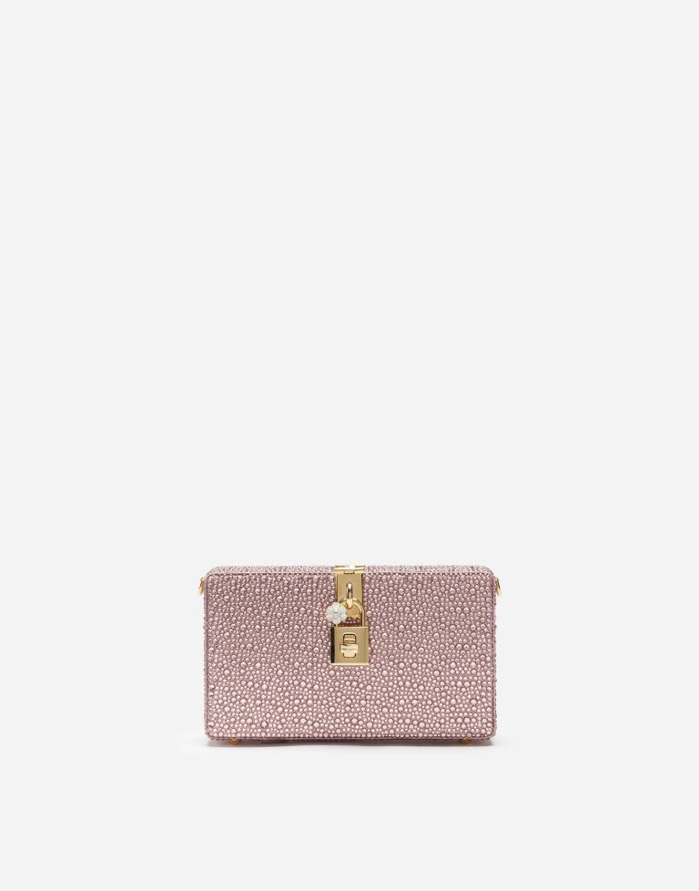 Pochette da cerimonia rosa Dolce & Gabbana