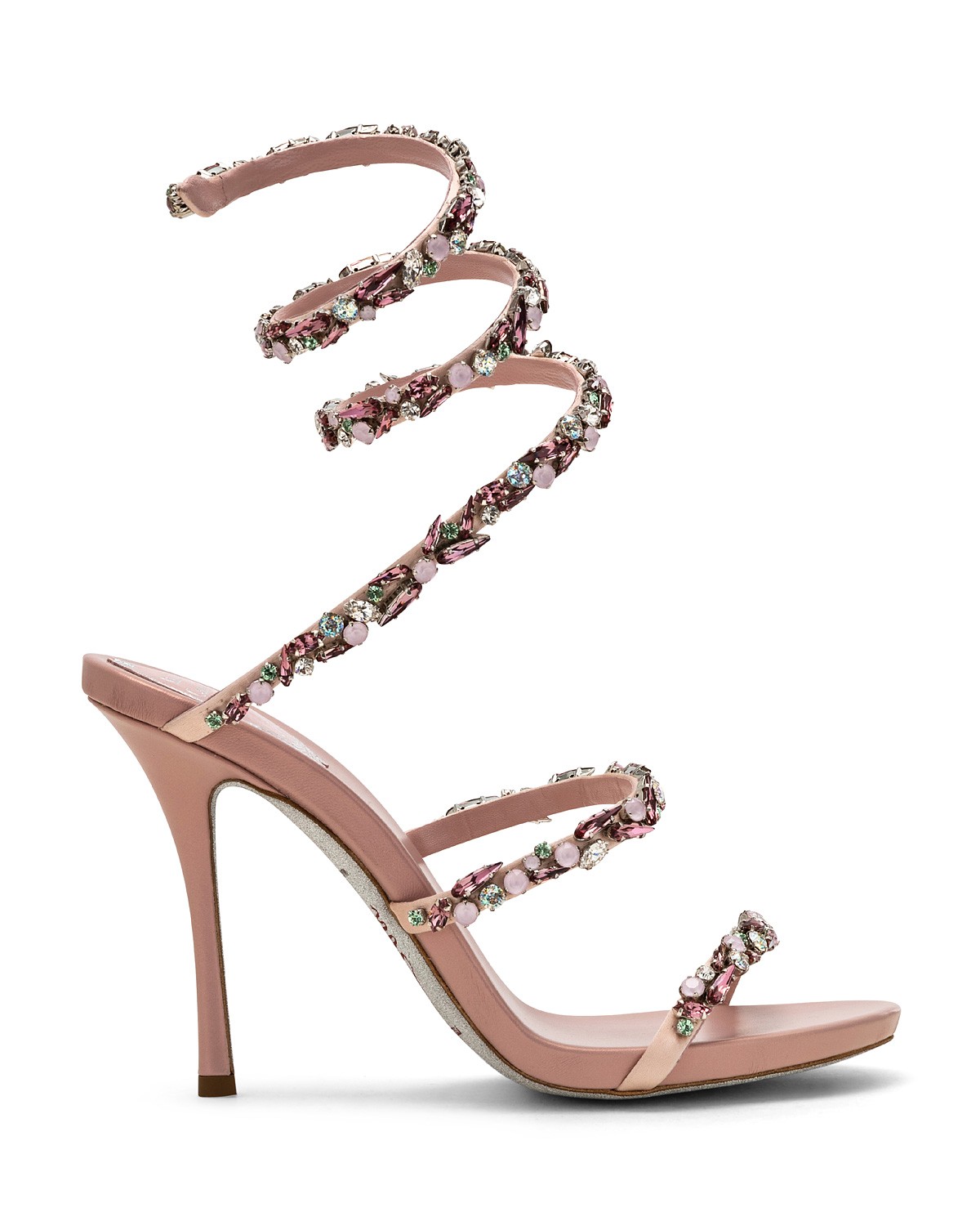 Sandali gioiello rosa Renè Caovilla