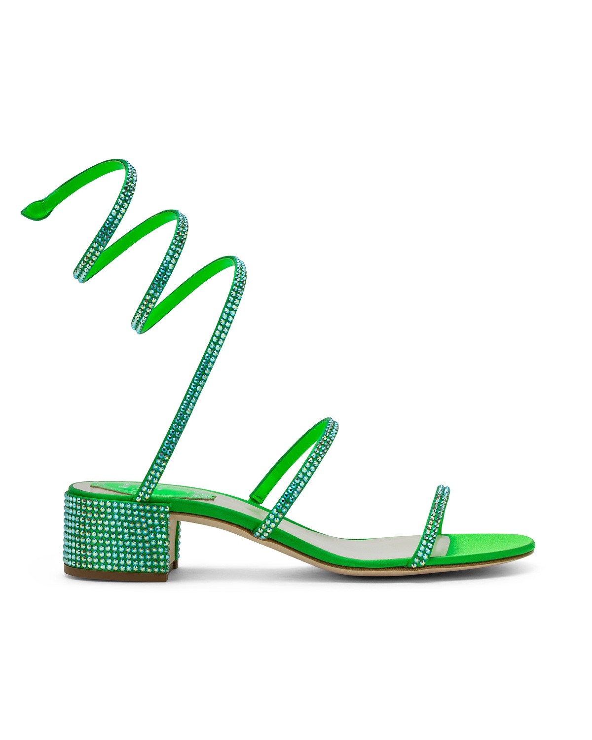 Sandali verde fluo a 1055 euro
