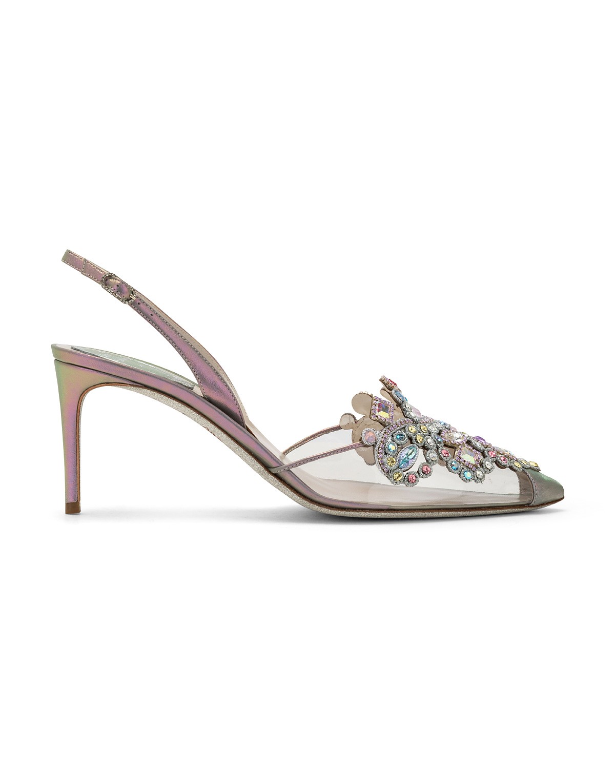 Scarpe gioiello slingback Renè Caovilla a 970 euro